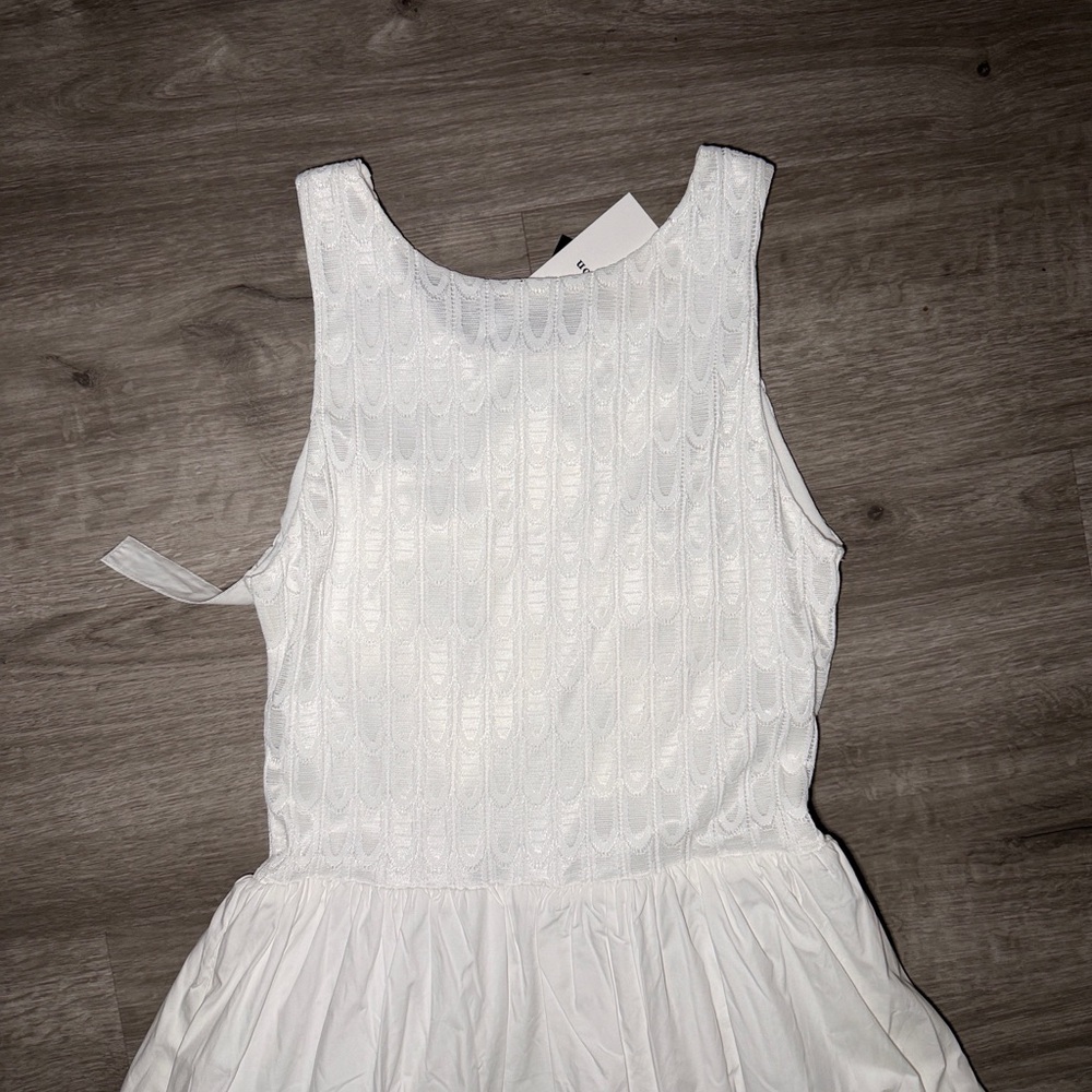 En Saison Denver Mixed Media Midi Dress - Picture 9 of 16